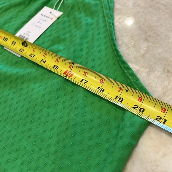 NEW Michelle‎ McDowell Arianna Halter Style Top Jade Green Size XL - Picture 6 of 10